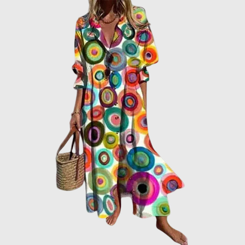 Zariah | Elegantes Maxikleid im Boho-Stil