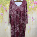 Elowen | Casual Midi-Kleid mit langen Ärmeln