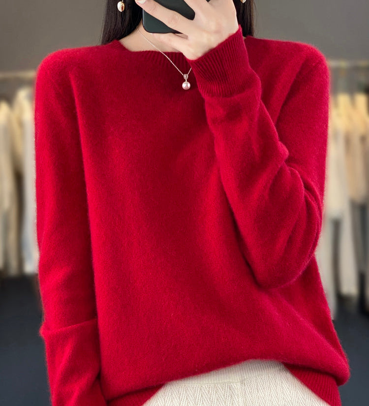 Anette | Bequemer Baumwollpullover
