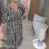 Lillia - Bedrucktes Boho-Kleid