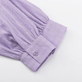 Viola - Ensemble mit Knopfleiste und Luftigen Shorts