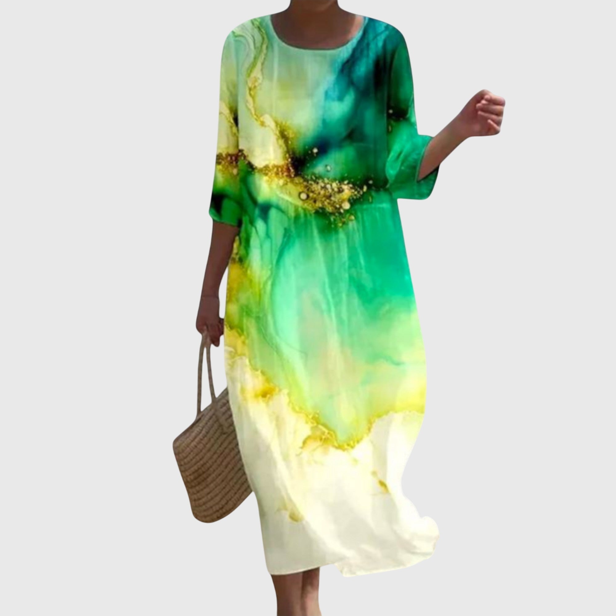 Hayley™ | Elegantes Maxi-Blumenkleid