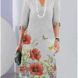 Eleanor | Florales Stufenkleid