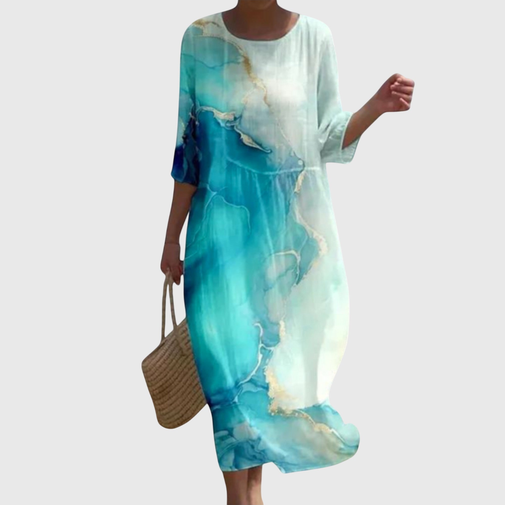 Hayley™ | Elegantes Maxi-Blumenkleid