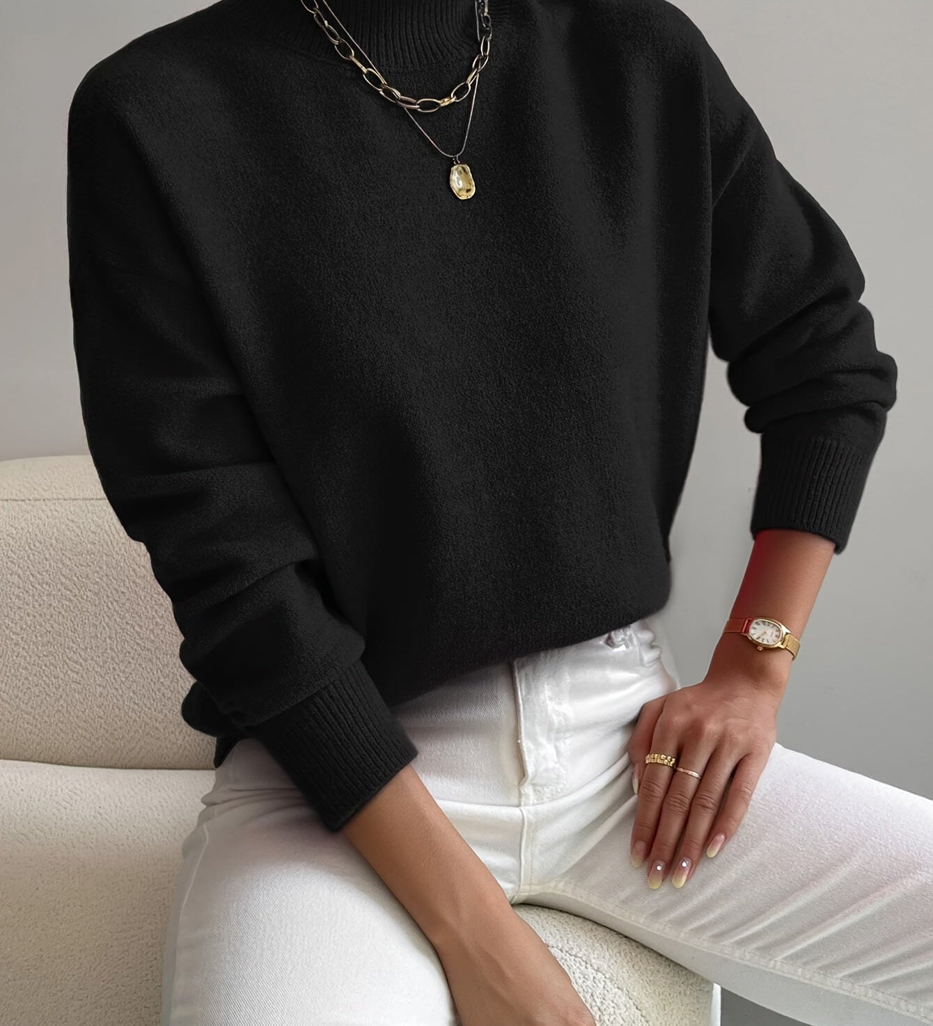 Jennifer | Eleganter und warmer Pullover