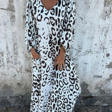 Jessa - Maxikleid Leopard