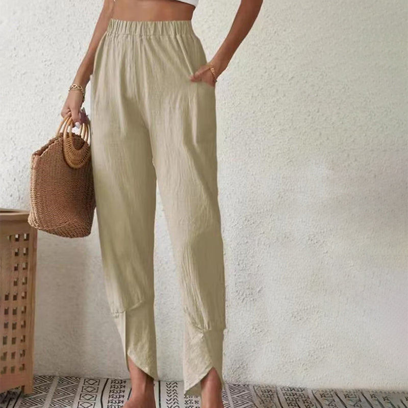 Essari - Hose mit Schlitzsaum