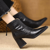 Claudia | Luxuriöse Stiefeletten mit mittelhohem Absatz